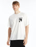 LC Waikiki Crew Neck Short Sleeve Printed Combed Cotton Men's T-shirt